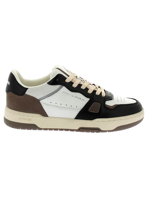 Off Court Og sneakers da uomo in pelle bianca e nera CRIME LONDON | 1830160